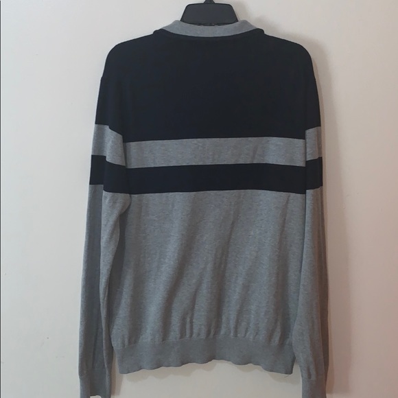Nautica Men’s Quarter Zip Up Pullover Sweater - Picture 2 of 4